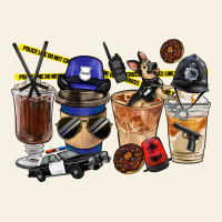 Police Coffee Cups Vintage Tee | Teevron
