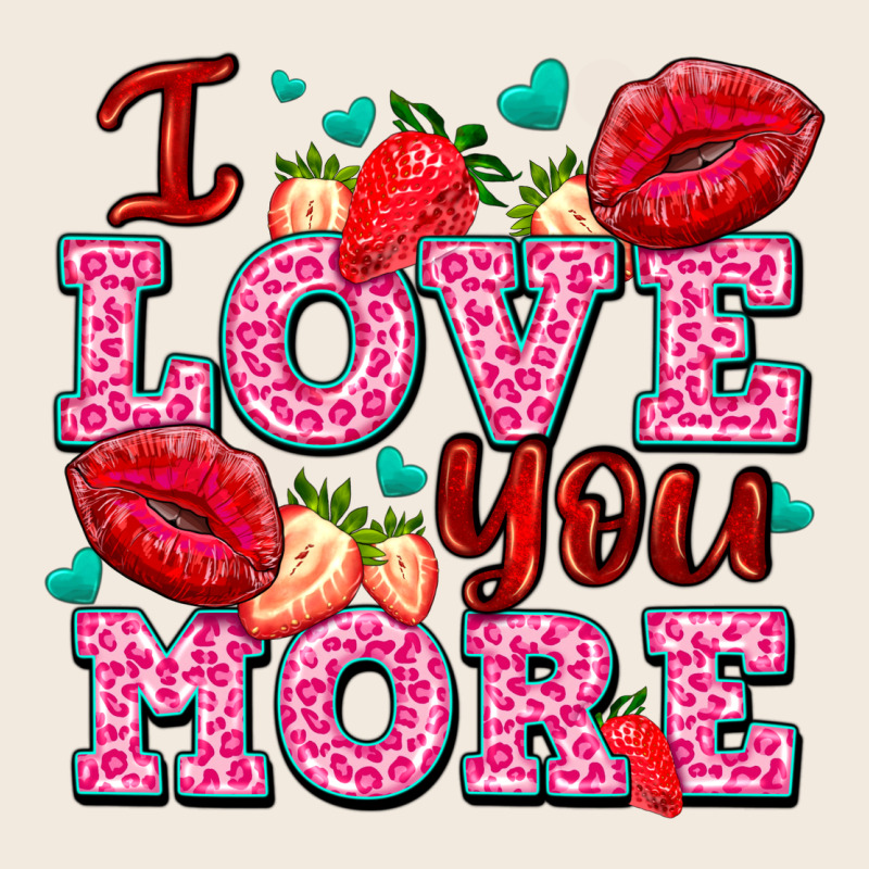 I Love You More With Lips And Strawberry Zipper Hoodie by AdoDesignShop | Teevron