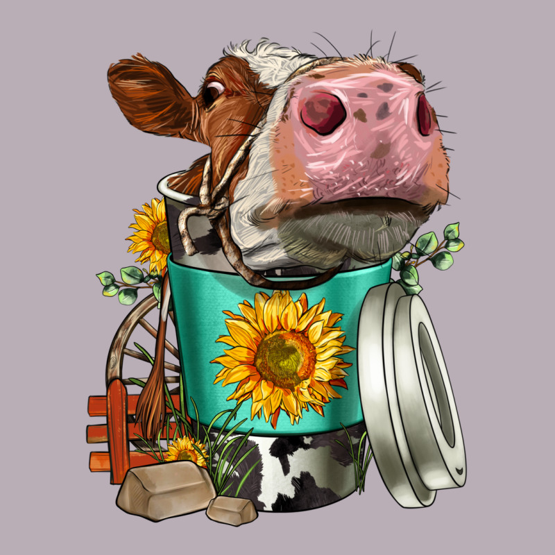 Simmental Cow Coffee Cup Vintage Tee by FaDigitalArtStudio | Teevron