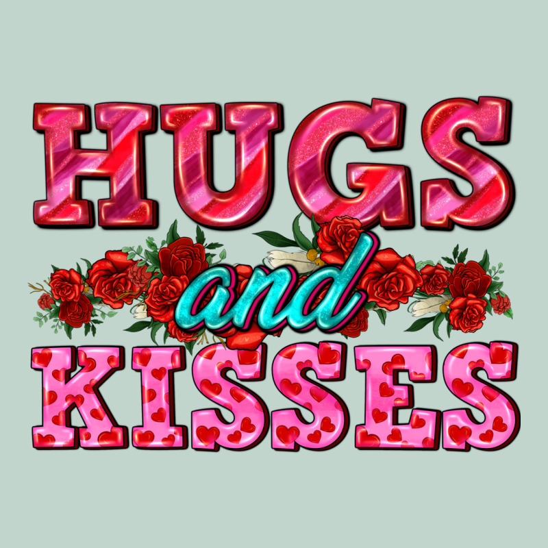 Hugs And Kisses Valentines Zipper Hoodie by AdoDesignShop | Teevron