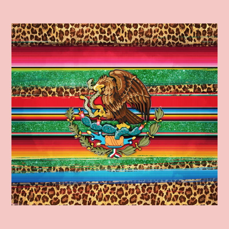 Serape Leopard Mexican Urban Heavy Tee by Jasminsmagicworld | Teevron