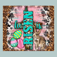 Western He Is Risen With Rabbit Heavy Core Tee | Teevron