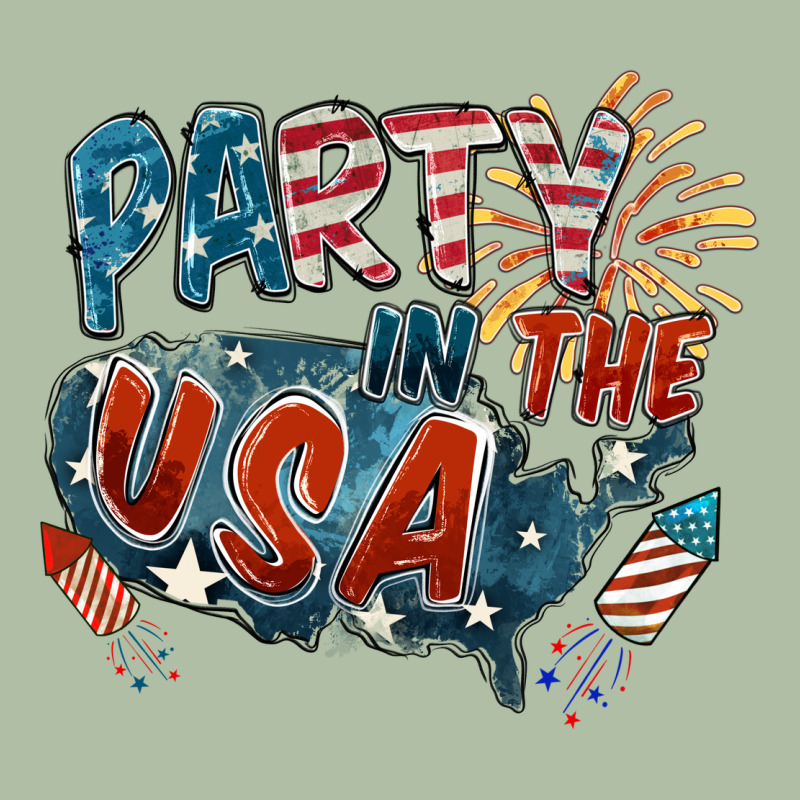 Party In The Usa Urban Heavy Tee by FaDigitalArtStudio | Teevron