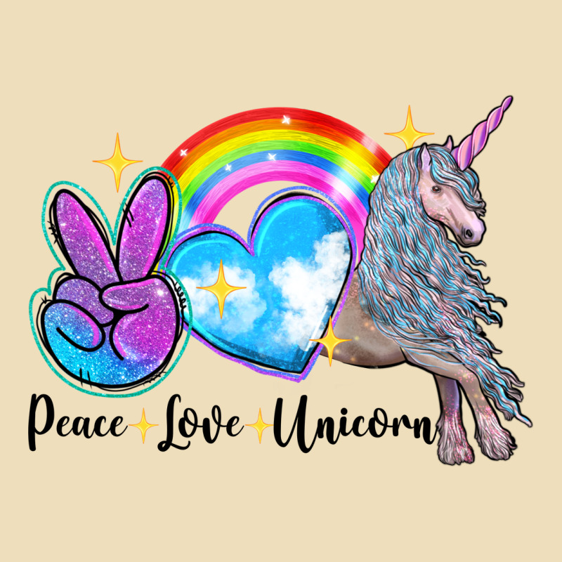 Peace Love Unicorn Premium Hoodie by LillyAllenDesigns | Teevron