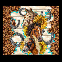 Horses With Sunflowers Heavy Core Tee | Teevron