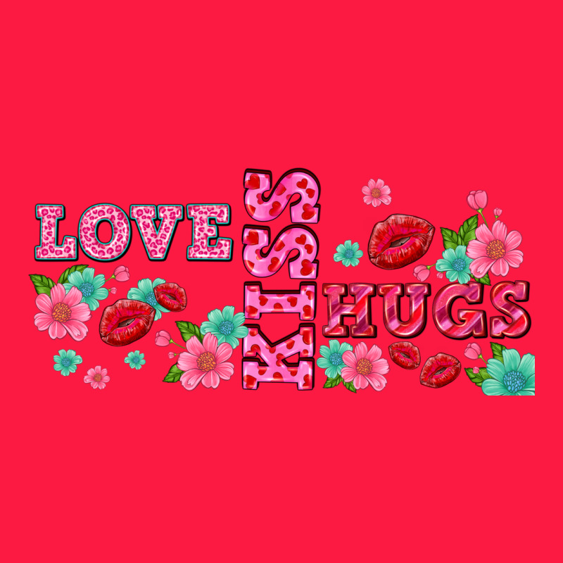 Floral Love And Kiss Zipper Hoodie by AdoDesignShop | Teevron