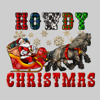 Howdy Christmas With Santa Riding His Sleighs Premium Tee | Teevron