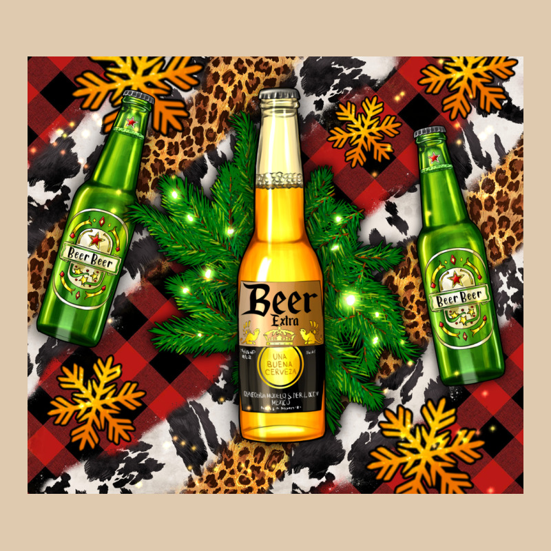 Beer Bottles With Golden Snow Heavyweight Sweatshirt by AdoDesignShop | Teevron