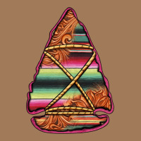 Serape Tooled Leather Arrowhead Classic Tee | Teevron