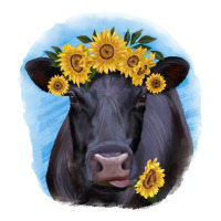 Black Angus with Sunflower | Teevron