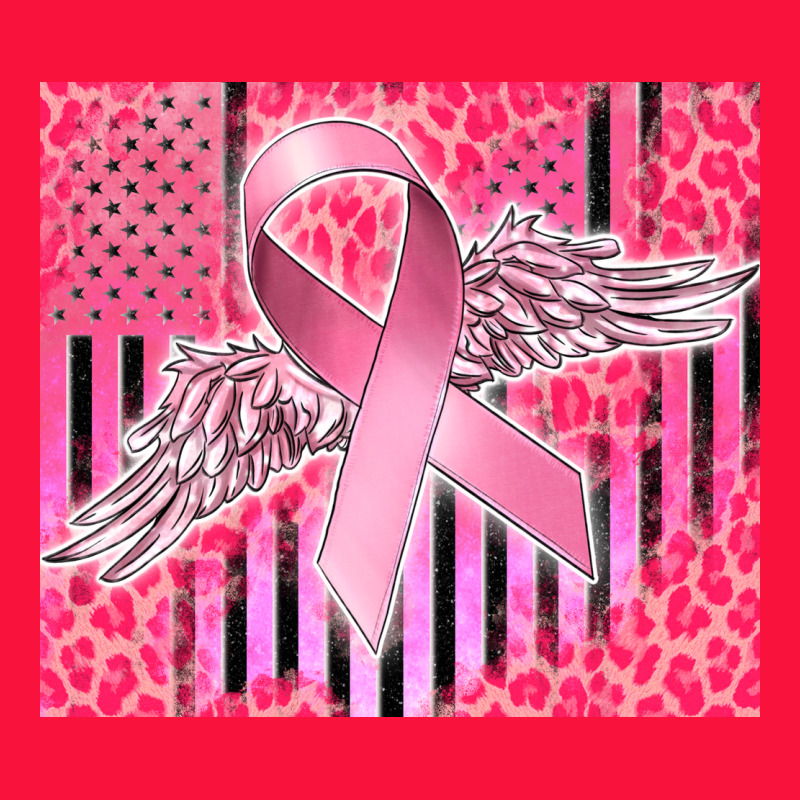 Cancer Awareness American Flag Classic Tee by CowGirlArtShop | Teevron