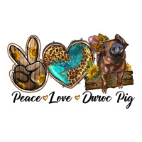 peace love duroc pig | Teevron