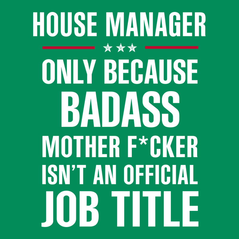Gift For Badass House Manager Urban Hoodie by DesigneFamous | Teevron