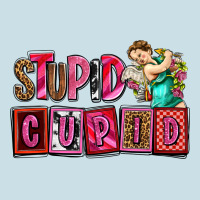 Stupid Cupid With Cupid Olivia Ladies Tee | Teevron