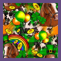 St. Patrick's Day Horse With Balloons Vintage Hoodie | Teevron