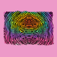 Colorful Zebra Background Urban Hoodie | Teevron