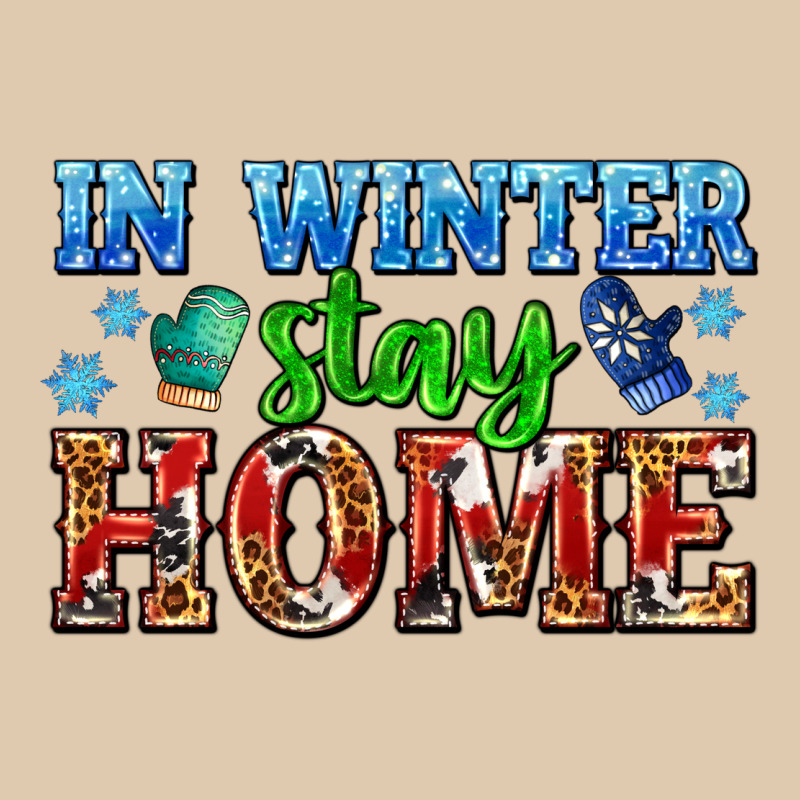 In Winter Stay Home With Gloves Heavyweight Sweatshirt by AdoDesignShop | Teevron