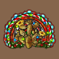 Christmas Rainbow With Leopard Cactus Premium Tee | Teevron