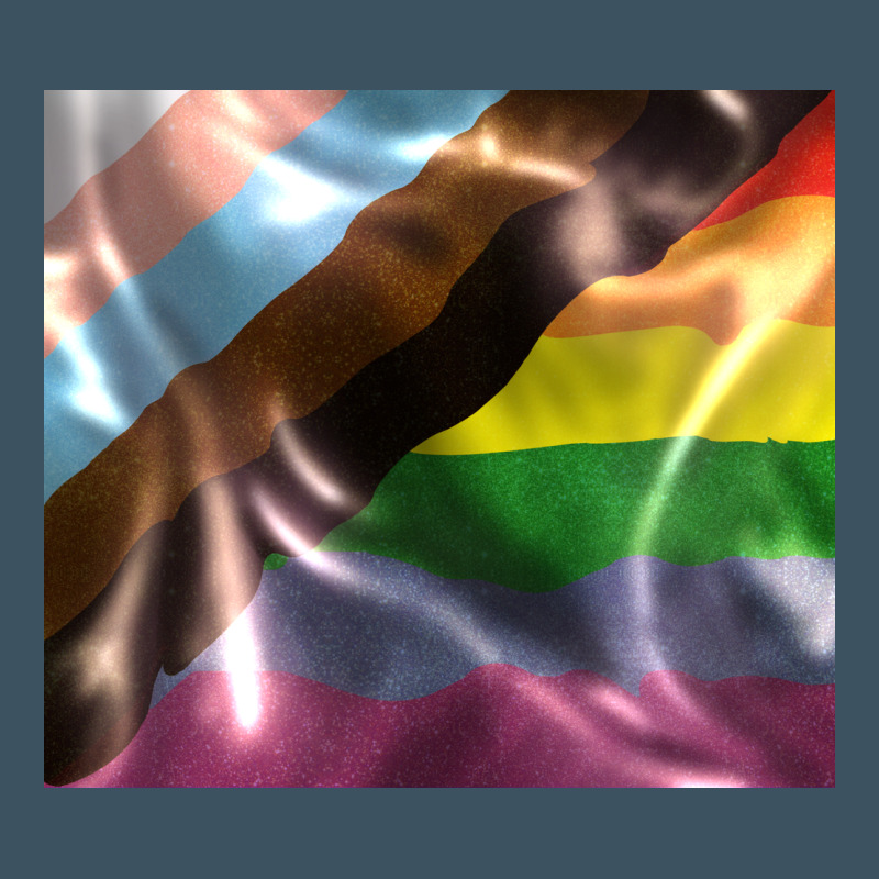 Pride Flag Urban Heavy Tee by FaDigitalArtStudio | Teevron