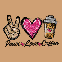 Peace Love Coffee Vintage Tee | Teevron