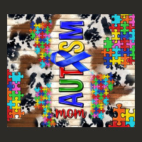 Autism Mom Puzzle Ribbon Heavy Core Tee | Teevron