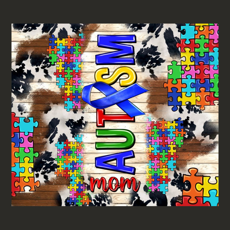 Autism Mom Puzzle Ribbon Heavy Core Tee by TumblerDesignByShophia | Teevron
