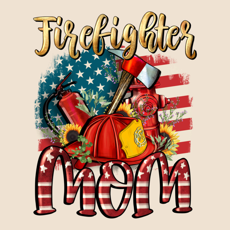 Firefighter Mom Urban Heavy Tee by FaDigitalArtStudio | Teevron