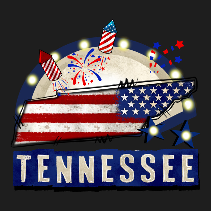 Tennessee 4th Of July Classic Tee by CowGirlArtShop | Teevron