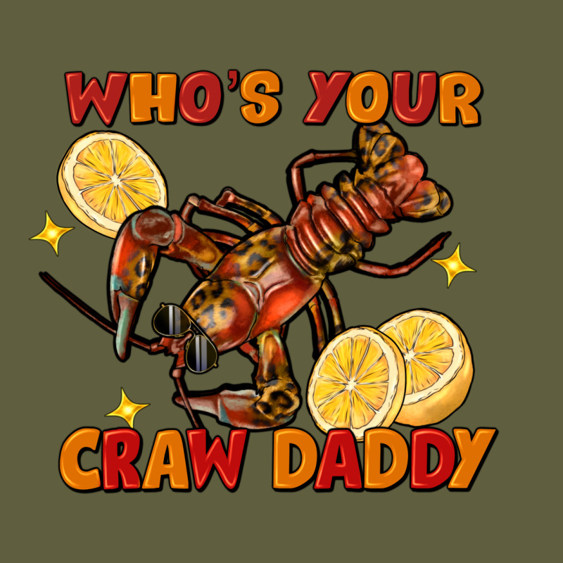 Crawfish Who's Your Craw Daddy Vintage Tee by FaDigitalArtStudio | Teevron