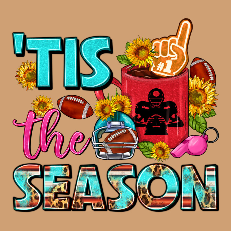 Tis The Season Football Coffee Mug Vintage Tee by FaDigitalArtStudio | Teevron