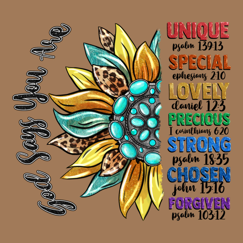 God Says You Are Unique Classic Tee by CowGirlArtShop | Teevron