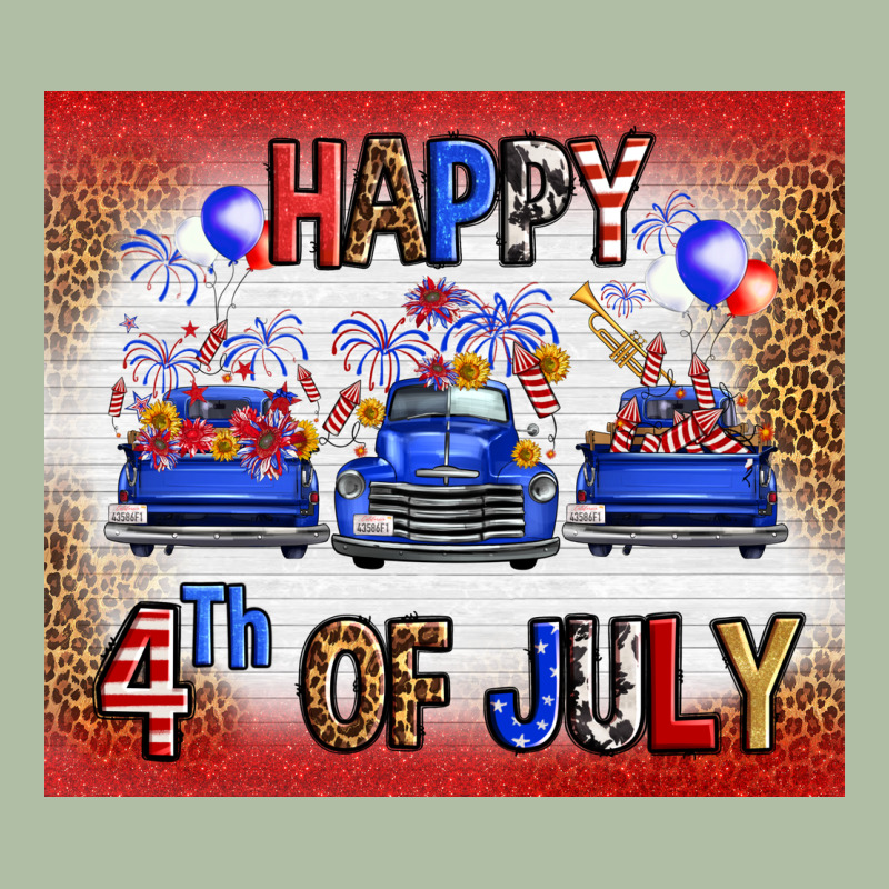 Western Happy Fourth Of July Urban Heavy Tee by FaDigitalArtStudio | Teevron