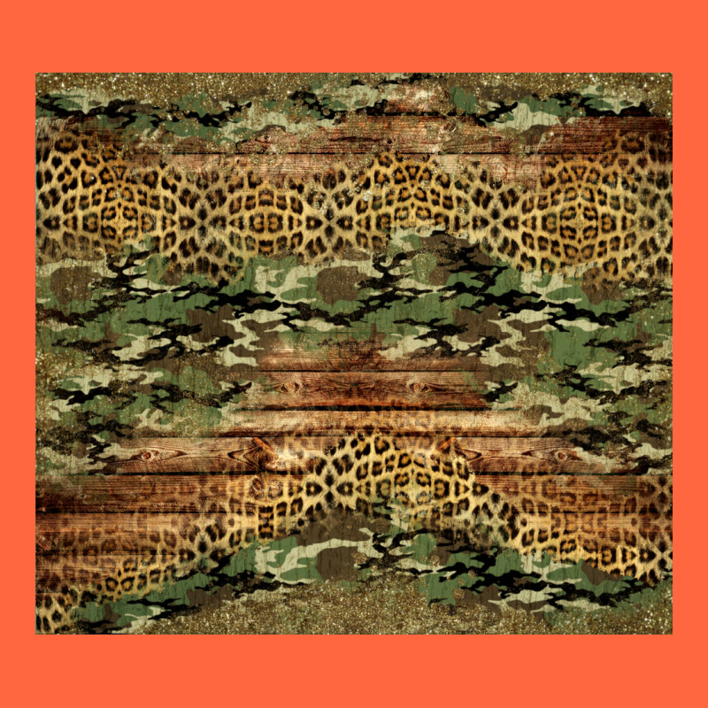 Camo Leopard And Glitter Tumbler Premium Hoodie by Jasminsmagicworld | Teevron