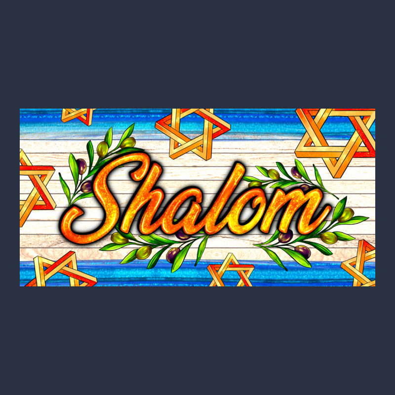 Shalom With Olive Branch Heavyweight Sweatshirt by AdoDesignShop | Teevron