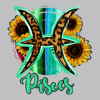 Pisces Zodiac Sign Sunflower Leopard Serape Long Sleeve Tee | Teevron