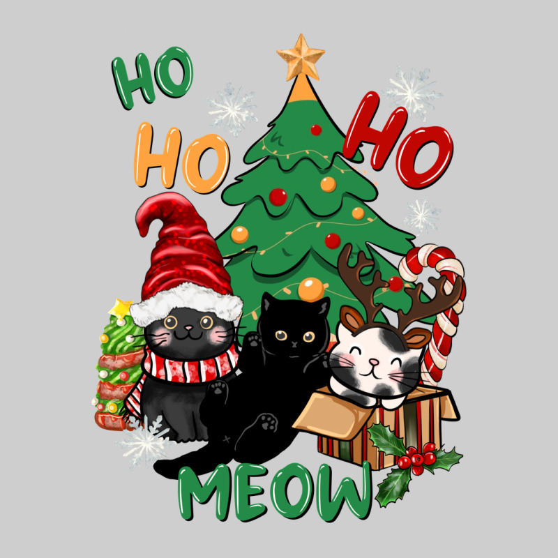 Ho Ho Ho Meow Premium Tee by CowGirlArtShop | Teevron