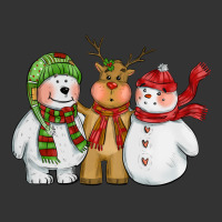 christmas polar bear reindeer and snowman | Teevron
