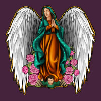 Angel Wing Lady Of Guadalupe Premium Tee | Teevron