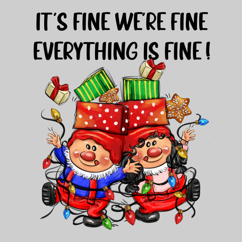 Its Fine Were Fine Everything Is Fine Premium Tee by CowGirlArtShop | Teevron