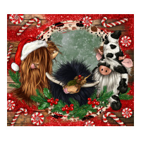 christmas heifer cow  gnomies | Teevron