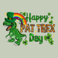 St. Patrick's Happy Pat T-rex Day With Rainbow Ladies Tee | Teevron