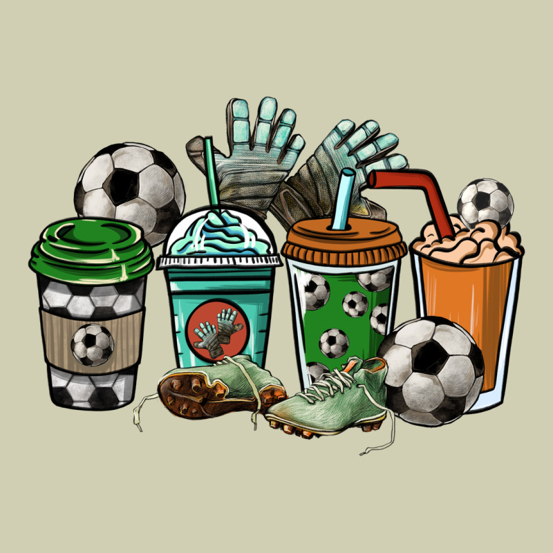 Soccer Coffee Cups Heavy Core Tee by HowdyJamesFarm | Teevron