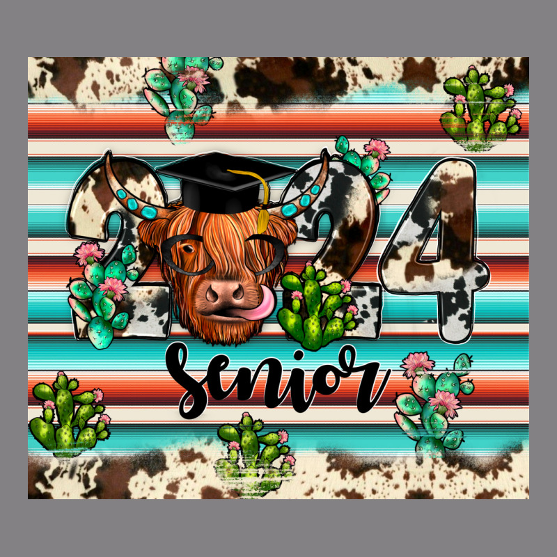 2024 Senior Cow Heavyweight Hoodie by JahusDesignShop | Teevron