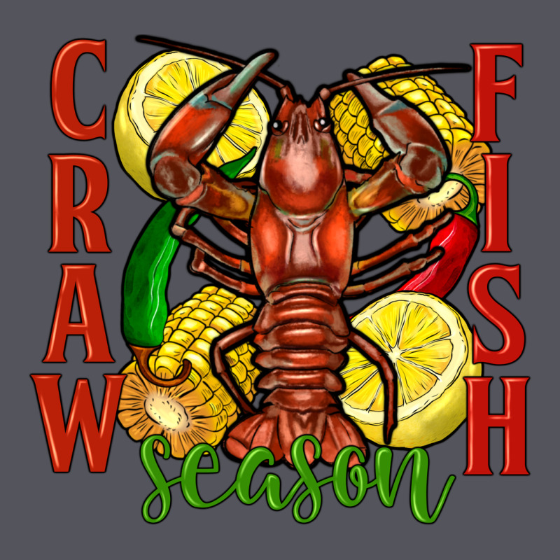 Crawfish Season Vintage Hoodie by FaDigitalArtStudio | Teevron