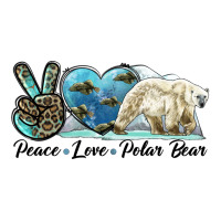 peace love polar bear | Teevron