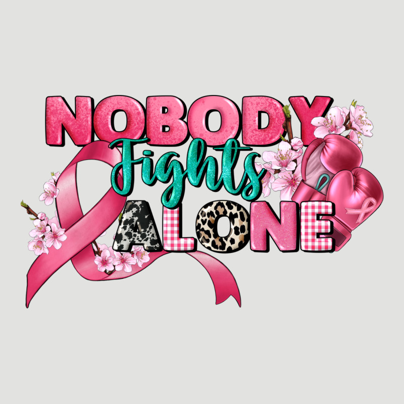 Nobody Fights Alone Cancer Awareness Classic Tee by CowGirlArtShop | Teevron