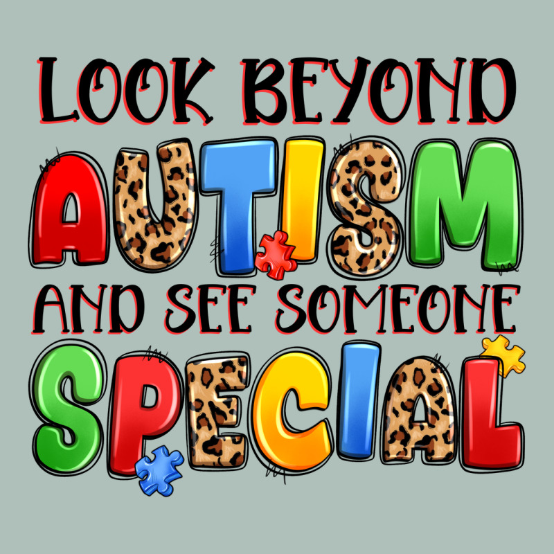 Look Beyond Autism And See Someone Special Heavyweight Hoodie by JahusDesignShop | Teevron