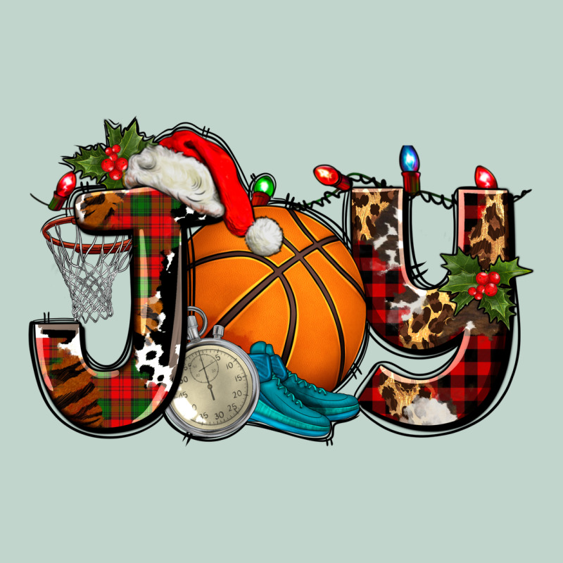 Joy With Basketball And Santa's Hat Zipper Hoodie by AdoDesignShop | Teevron