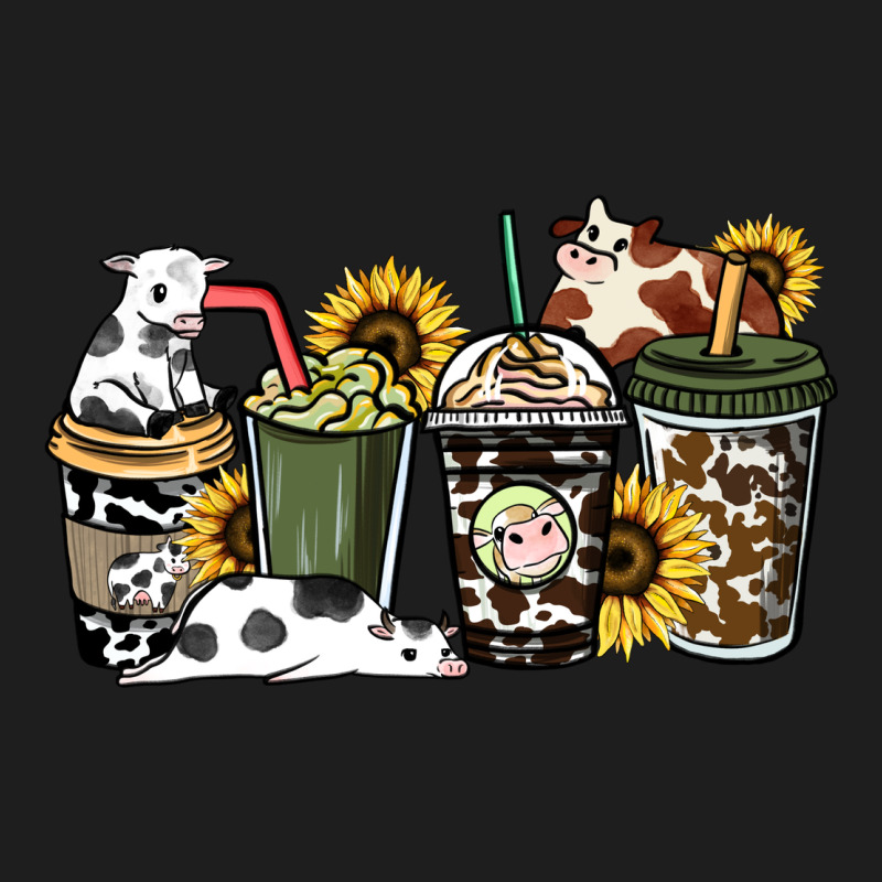 Cowhide Coffee Cup Classic Tee by HowdyJamesFarm | Teevron