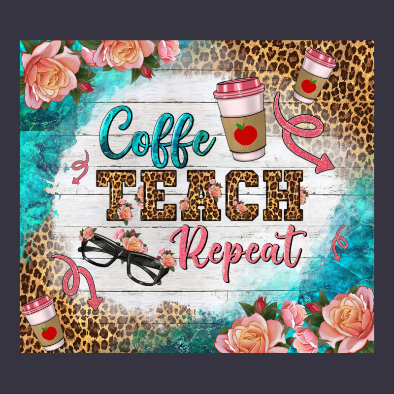 Coffee Teach Repeat Tumbler Vintage Hoodie by BundleAndBundleShop | Teevron